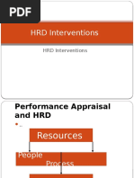 HRD Interventions