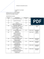 Proyecto de Edificacion