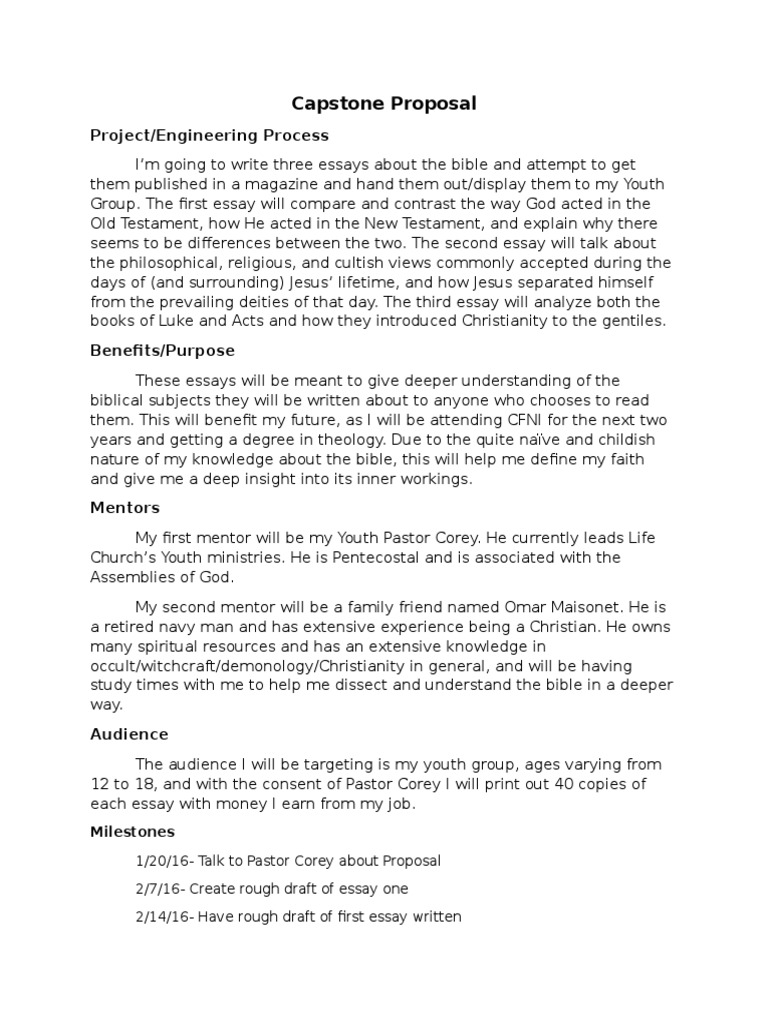Capstone Proposal | PDF
