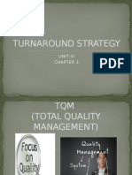 Turnaround Strategy: Unit Iii