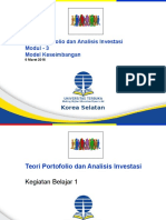 Teori Portofolio Dan Analisis Investasi - TTM 03 - Muhammad Hidayat & Imas Noviyana