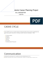 Strategic Academic Career Planning Project