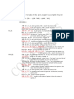 Solution Programming Handcoding Comanlises