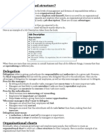 What Is Organisational Structure?