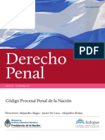 Derecho Penal Codigo Procesal Penal Nacion