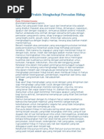 Download Lima Kiat Praktis Menghadapi Persoalan Hidup by Achmad Hidayat SN3022283 doc pdf