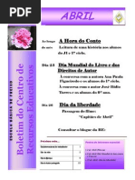 Boletim Abril