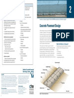 Concrete Pavement Design: Technical Summary