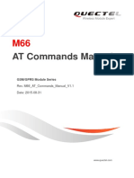 Quectel M66 at Commands Manual V1.1