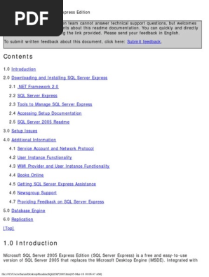 Readmesqlexp05 Microsoft Sql Server Windows Registry