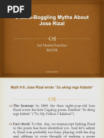 8 Mind Boggling Myths About Jose Rizal