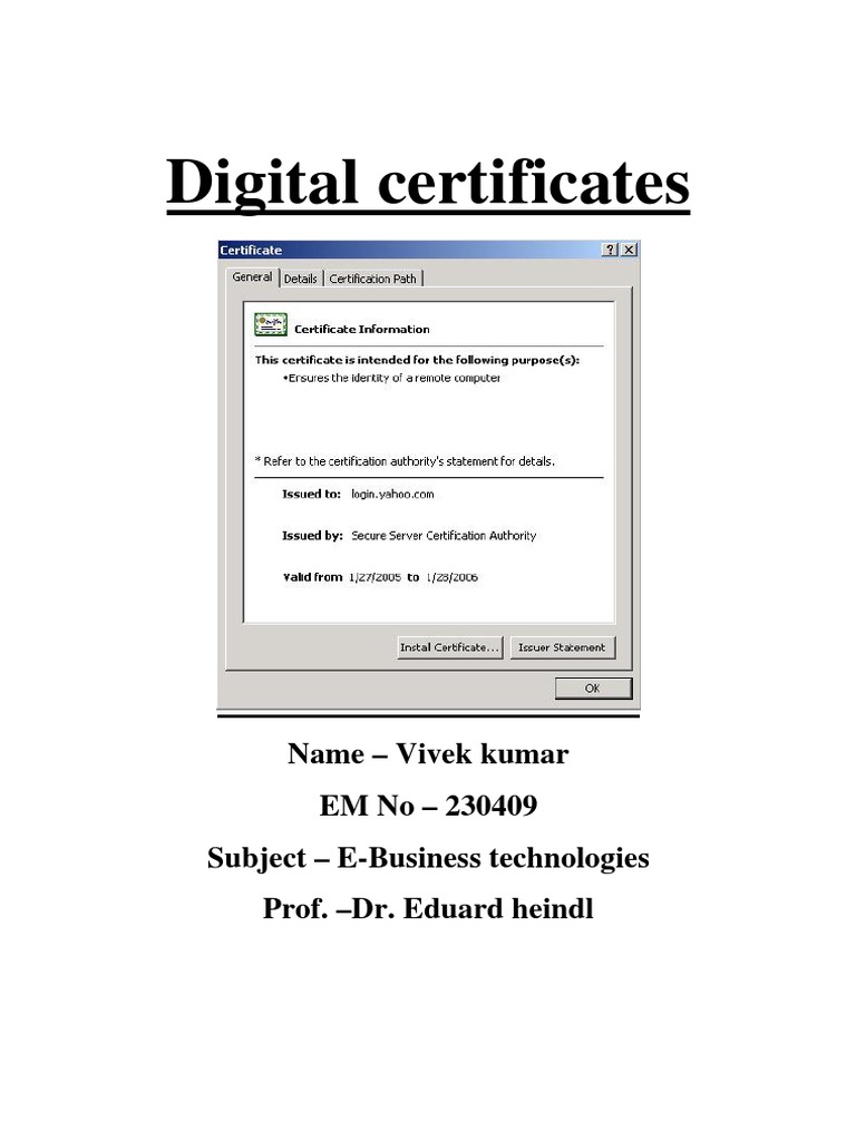 ebte08ssdigitalcertificatesVivekkumar.pdf Public Key