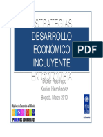 ESTRATEGIAS Desarrollo Economico Incluyente