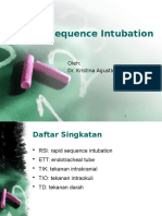 Rapid Sequence Intubation