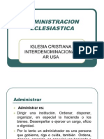 Administracion Eclesiatica