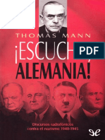 !Escucha, Alemania! - Thomas Mann