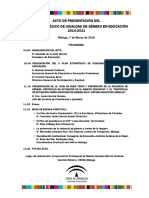 Programa Presentación II Plan Igualdad Málaga 7 Marzo PDF