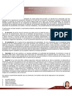 Significado de Docente, Estudiante, Aprender, Enseñar. Como Principales de Los Elementos Curriculares