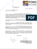 Nota A ConsFedNiñez - Ley Niñez Santa Fe