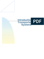 Introduction To Transportation Systems