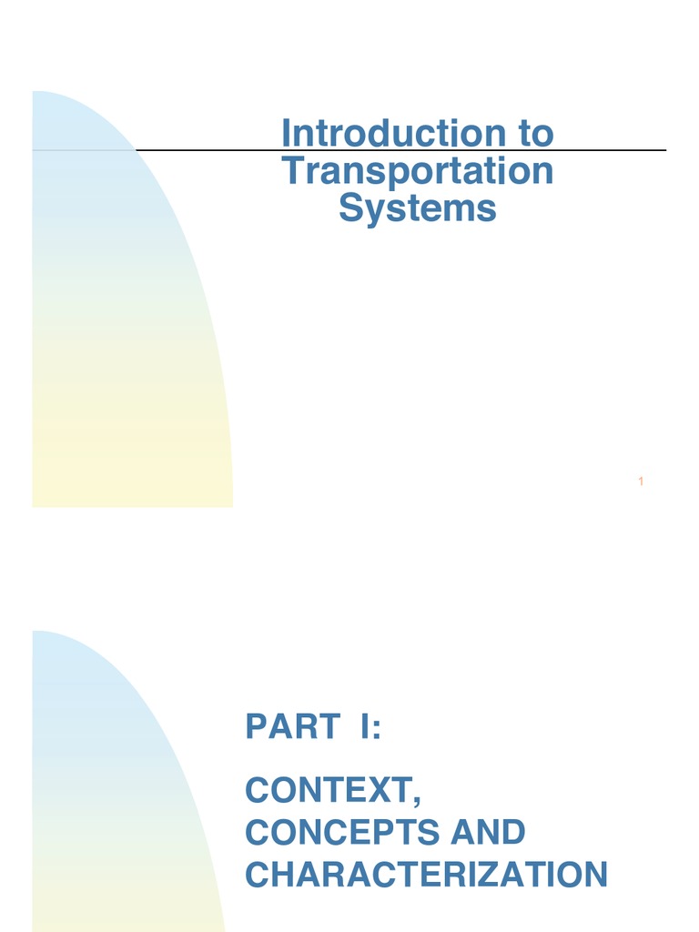 Trans Sys Chap04 | PDF | Cargo | Transport