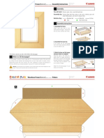 Woodtone Frame (Natural) : Assembly Instructions