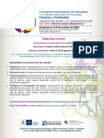 2da Circular Congreso