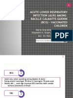 Acute Lower Respiratory Infection (ALRI) Among