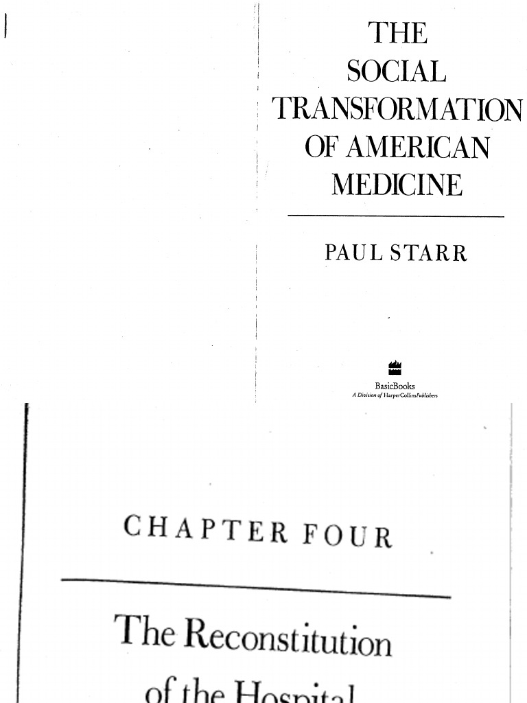 3.1 The Social Transformation of American Medicine | PDF