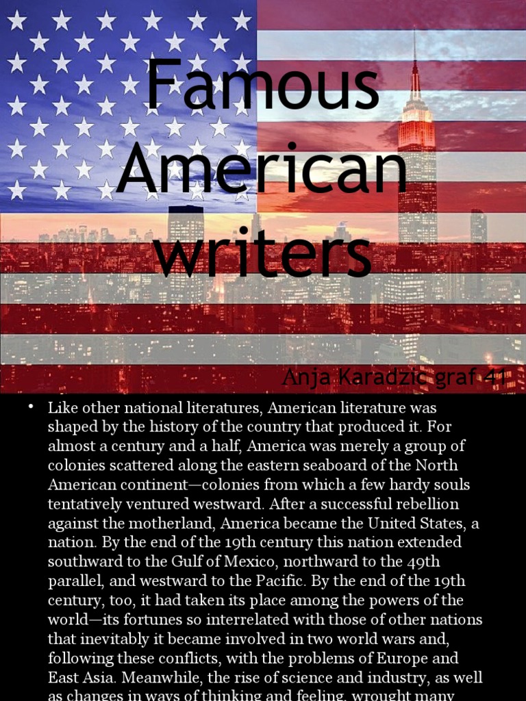 Famous american writers american literature herman melville free