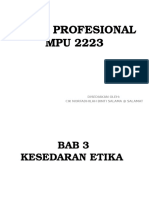 Etika Profesional Bab 3-New Updated