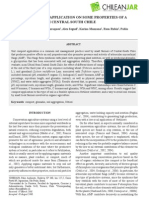 Effect of compost application on some properties of a volcanic soil from South Chile