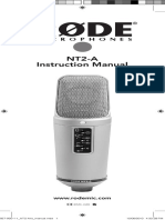 Rode NT2-A Product Manual