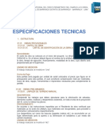 Especificaciones Tecnicas PDF