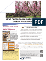 What Pesticide Applicators Can Do To Help Protect Bees!