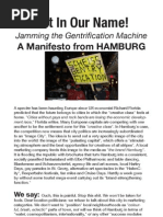 Download anti-gentrification movement in Hamburg Germany Not in Our Name by kmalchez SN30244601 doc pdf