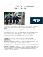 Arrestan Al Porkys, Vinculado a Crimen de Mario Verdial