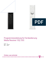 Programmieranleitung Fuer Fernbedienung MR 102 303