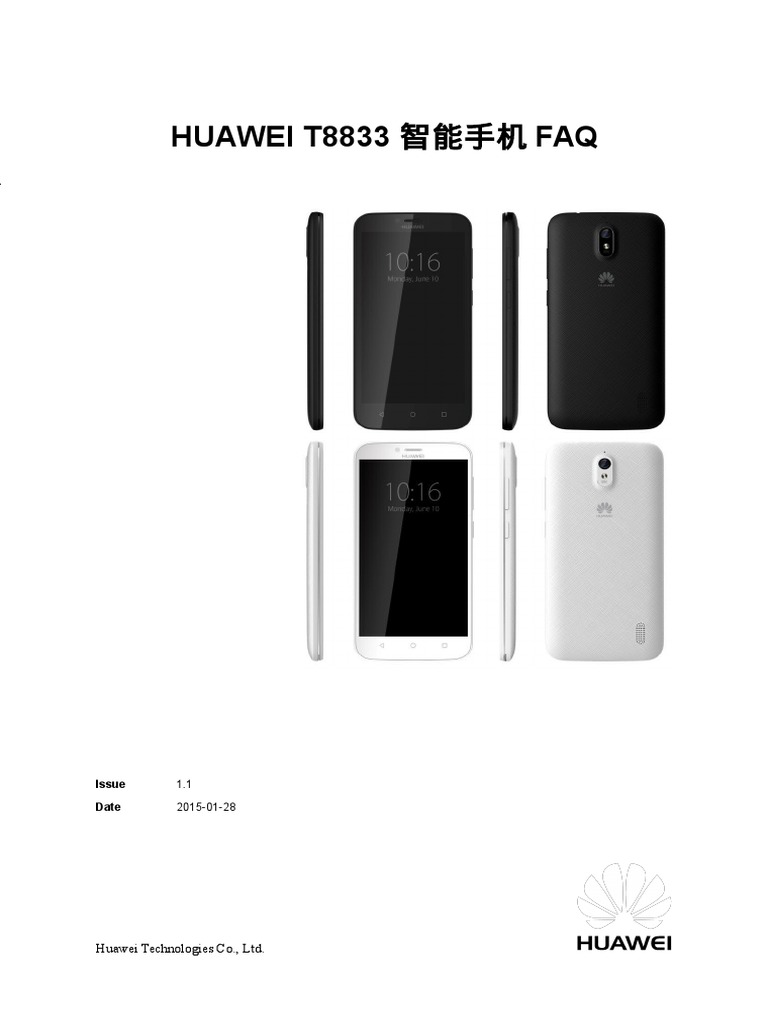 Huawei Y625 PDF Email Wi Fi