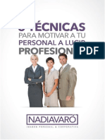 Tecnicas Motivar a Tu Personal a Verse Profesional - NVO