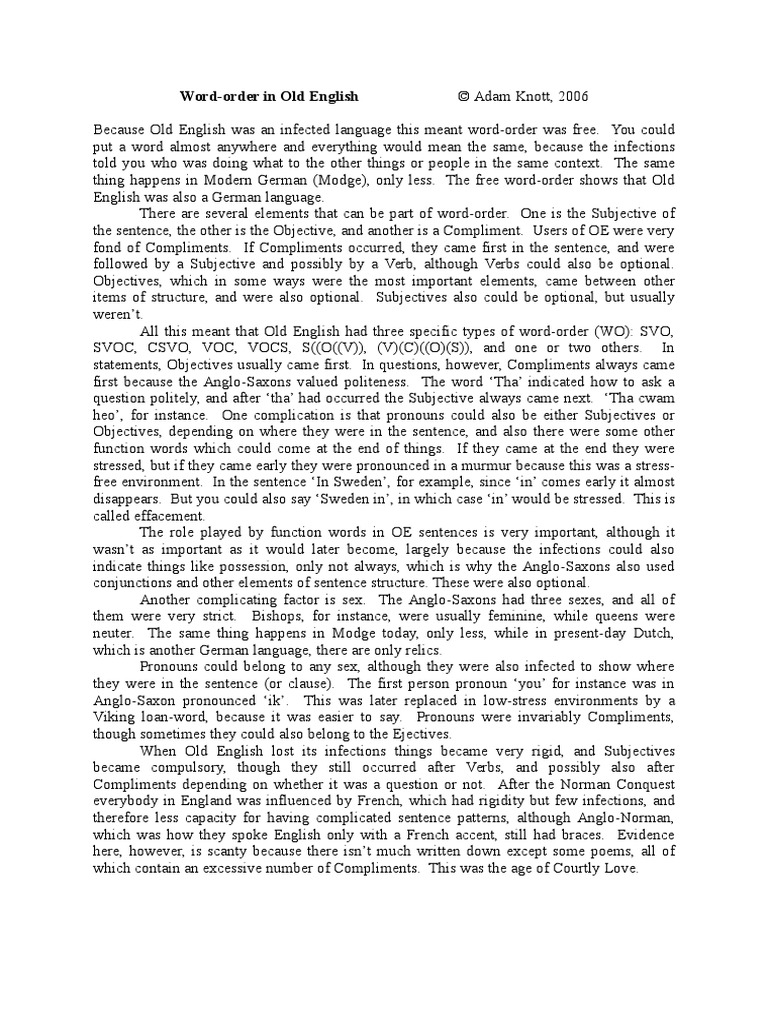 old-english-word-order-pdf-anglo-saxons-english-language