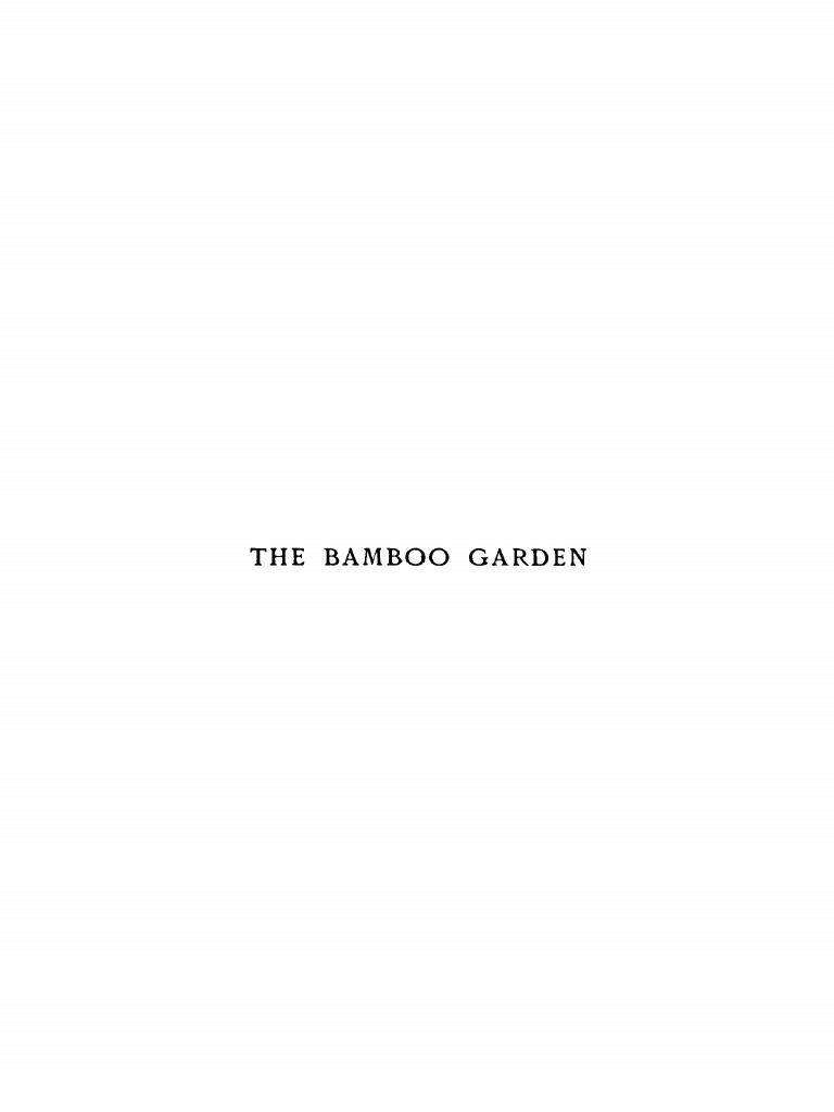 Bamboo Garden PDF Bamboo Seed