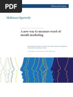 A New Way to Measure Word-Of-mouth Marketing