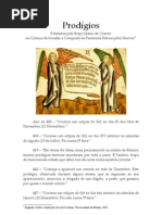 Lista de Prodígios