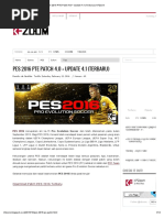 Download PES 2016 PTE Patch 40  Update 4 by Nicole Wolfe SN302466158 doc pdf