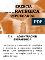 Gerencia Estratégica Empresarial Tema4