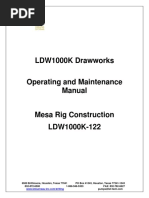 DW Operating and Maintenance Manual