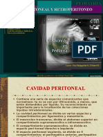 ECOGRAFÍA DE LA Cavidad Peritoneal y Retroperitoneo