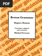 Breton Grammar