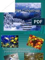 os efeitos coligativos